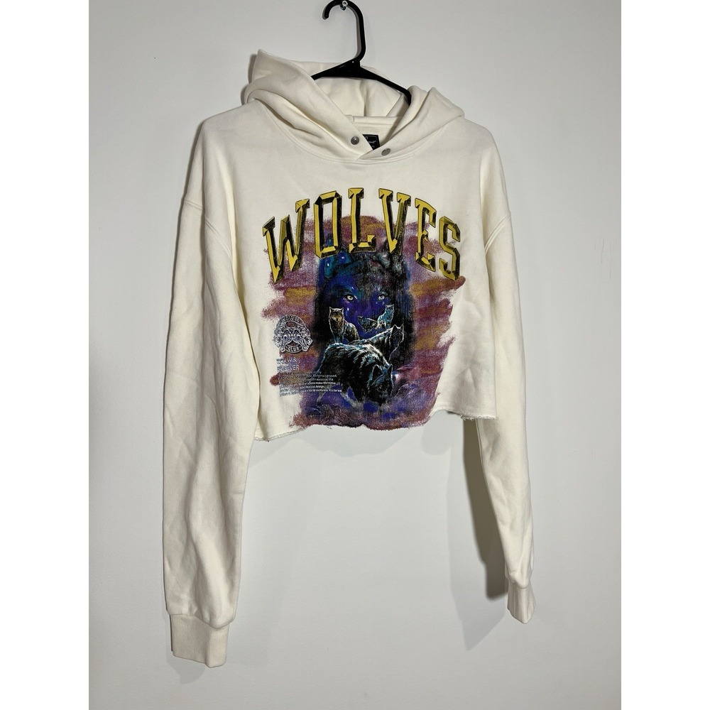 Darc Sport Full Moon Cropped Pierce Hoodie M Limited Edition 86/1000 Sold Out